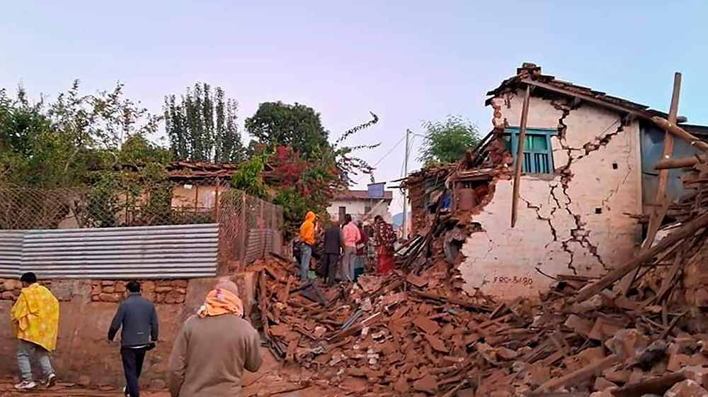 নেপালে ভূমিকম্প