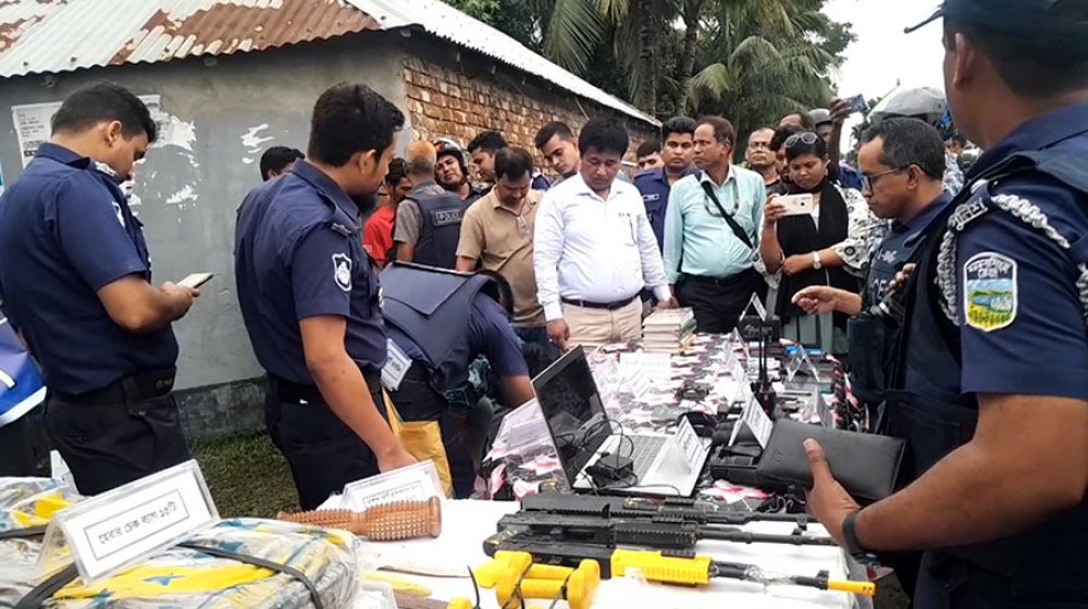 অভিযান সমাপ্ত, যা মিলল নেত্রকোনার ‘জঙ্গি আস্তানায়’