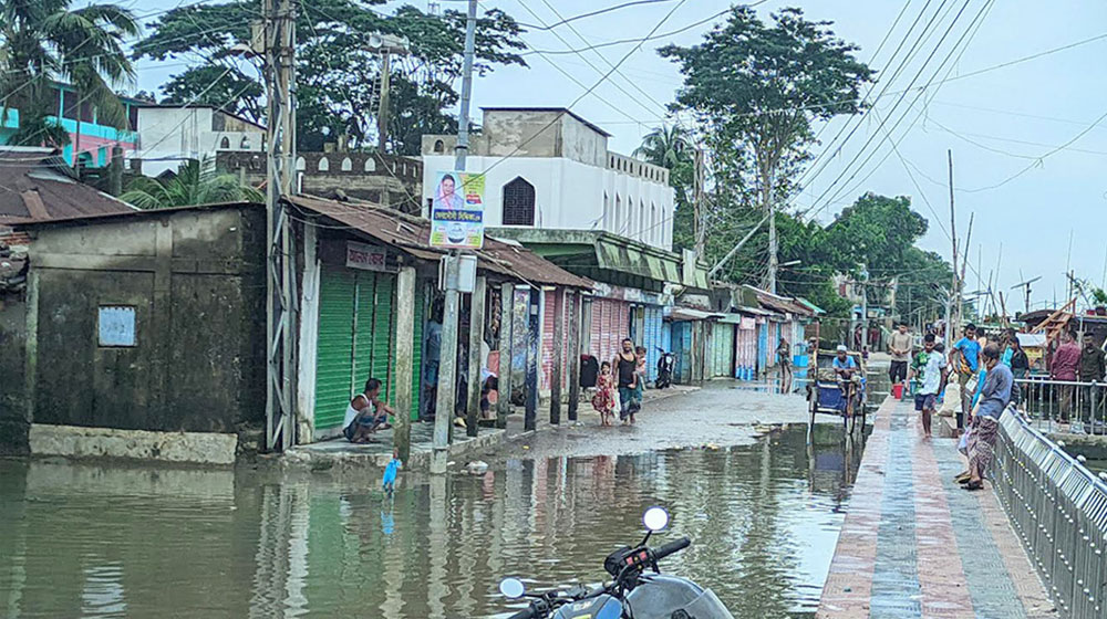 সুনামগঞ্জে বন্যা পরিস্থিতির উন্নতি