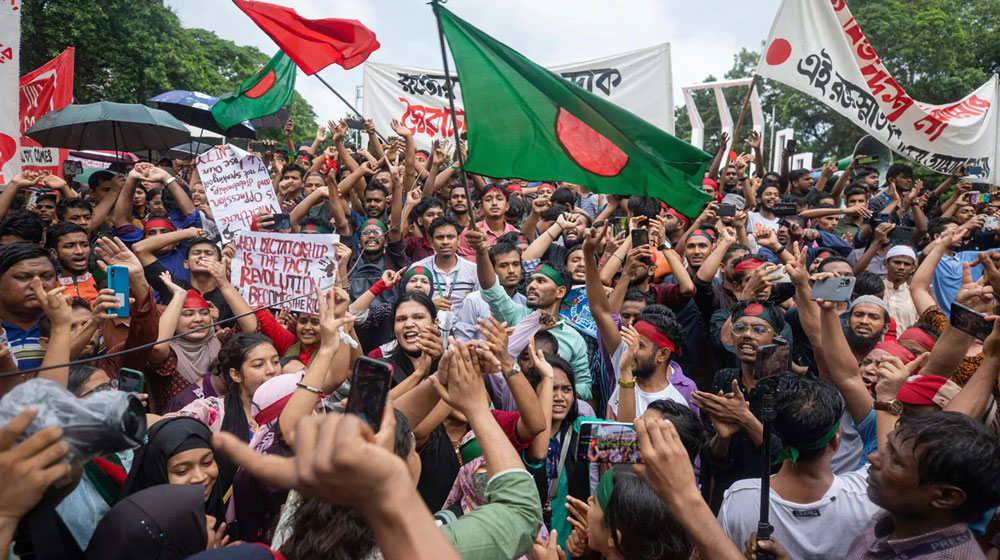 বিশ্ব গণমাধ্যমে বাংলাদেশের বিক্ষোভের সংবাদ