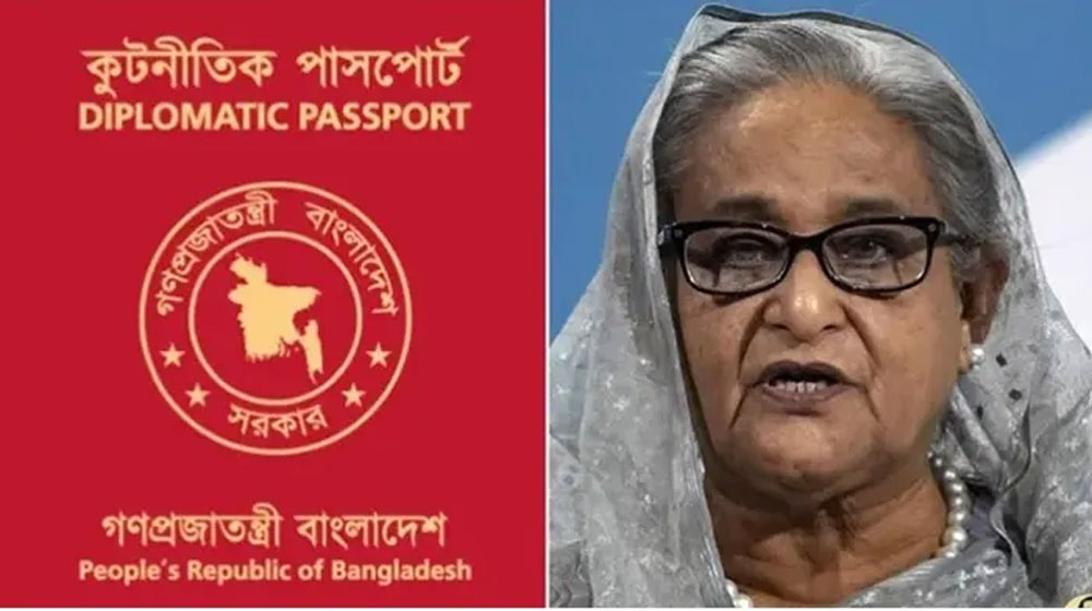 হাসিনার পাসপোর্ট বাতিল, বিপাকে ভারত