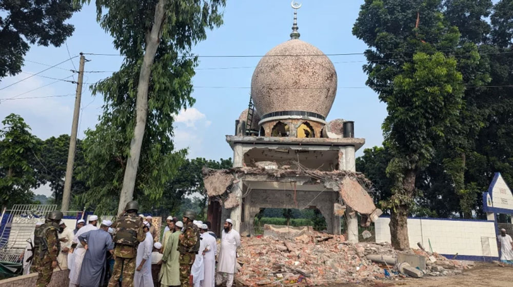 ধামরাইয়ে বুচাই পাগলার মাজারে হামলা-ভাঙচুর