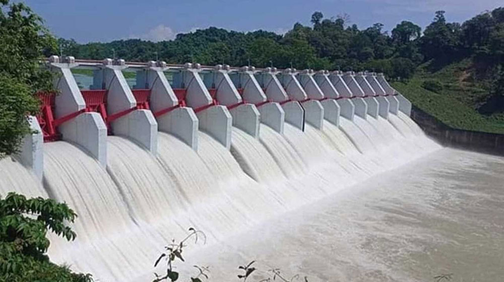 আবারও খুলে দেয়া হলো কাপ্তাই বাঁধের ১৬টি জলকপাট