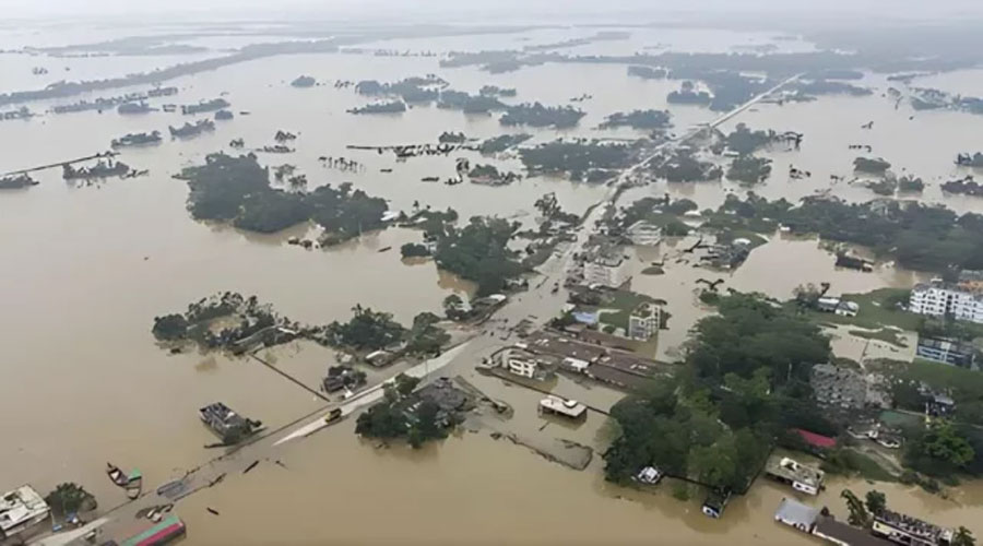 বন্যায় ক্ষয়ক্ষতি পরিমাণ জানালেন উপদেষ্টা