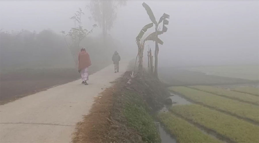 তীব্র শীতে উত্তরের জেলা পঞ্চগড়ে জনজীবন বিপর্যস্ত হয়ে পড়েছে