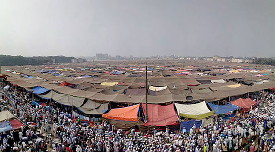 টঙ্গীতে ইজতেমা জোড় শুরু