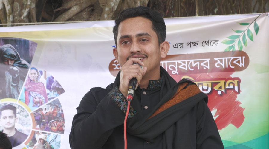 জুলাই স্মৃতি ফাউন্ডেশনের সাধারণ সম্পাদক সারজিস আলম 