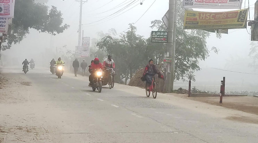 ১০ ডিগ্রিতে নামল দিনাজপুরের তাপমাত্রা